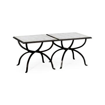 √É‚Ä∞glomis√É¬© & bronze iron set two tables