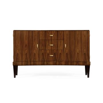 Curved Sideboard Rosewood - High Lustre