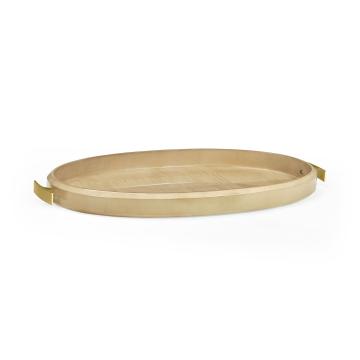 Oval Serving Tray Art Deco
