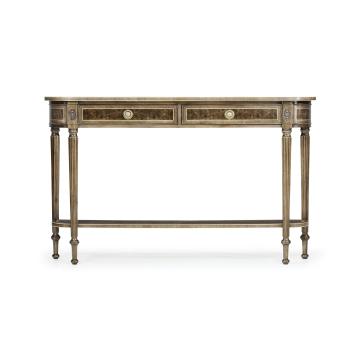 Regency Bleached Mahogany Console Table
