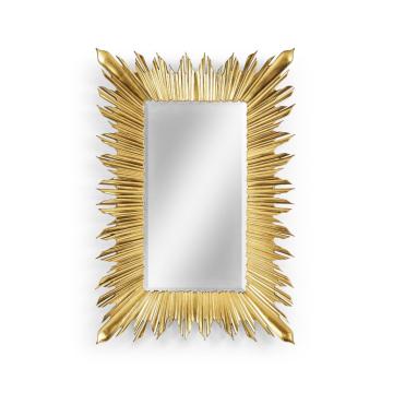 Wall Mirror Sunburst - Gold
