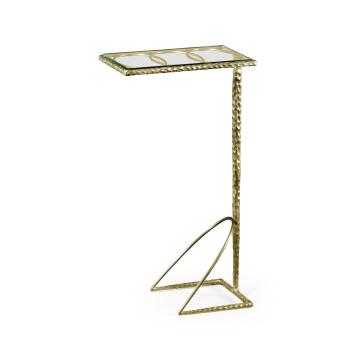 Supper Table Hammered - Brass