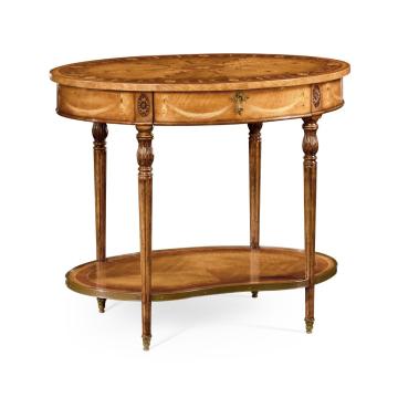 Oval Side Table Sheraton