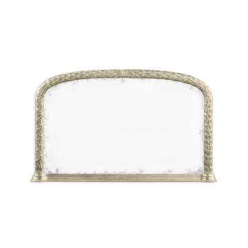 Overmantle Mirror Water Gilded - Silver