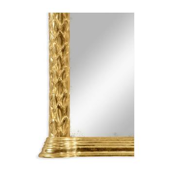 Wall Mirror Water Gilded - Gold