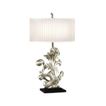 Table Lamp Louis XV - Silver