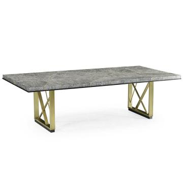 Geometric 108" Dining Table