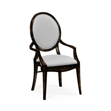 Monarch Spoon Back Dining Armchair in Distressed Honey - COM