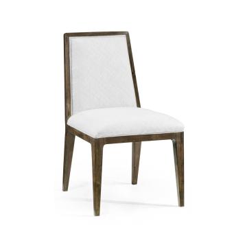 Dark Grey Walnut Dining Chair - COM