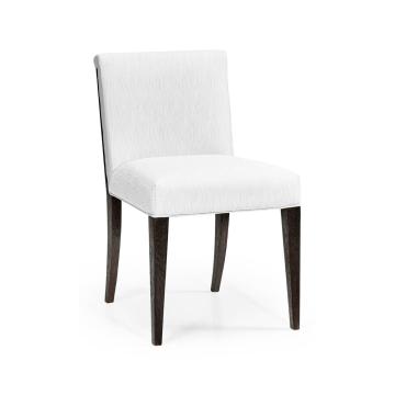 Geometric Transitional Upholstered Dining Side Chair