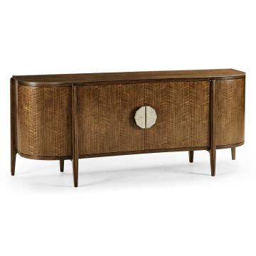 Toulouse Walnut Curved Sideboard