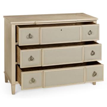 Neap Leather Front Chest of Drawers