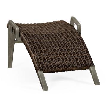 Hampton Grey Outdoor Foot Rest For Lounge Chair 550008