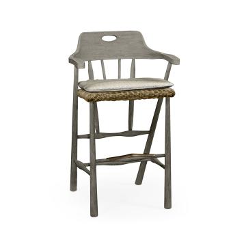 Smokers Style Sand Outdoor Bar Stool