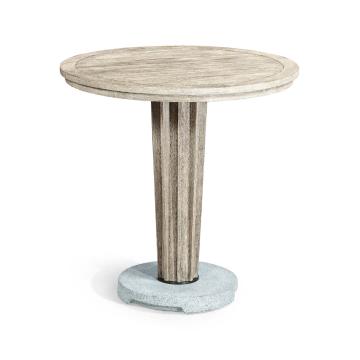 Hampton Round Outdoor Counter Table in Sand