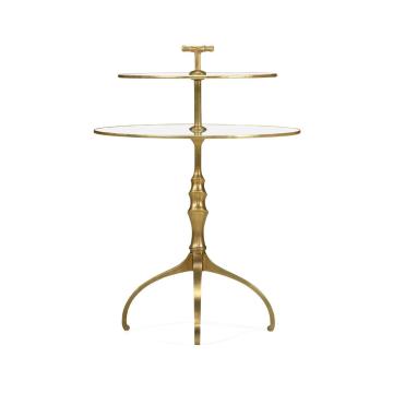 Accent Table Contemporary Two-Tier