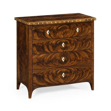 Brompton Small Brown Mahogany Chest of Drawers