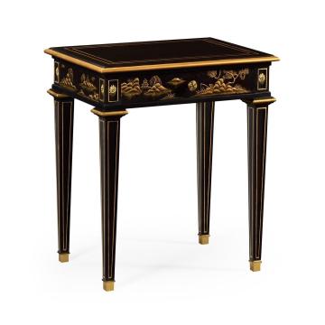 Chinoiserie style bedside table