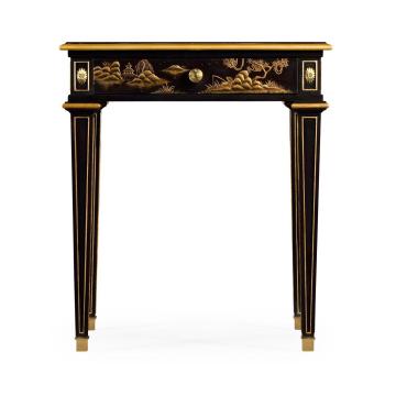 Chinoiserie style bedside table