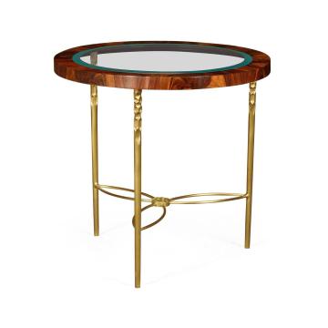 Jonathan Charles Curated Round Side Table 