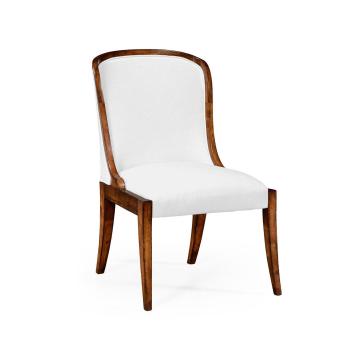 Curved Dining Chair Monarch with Low Back - COM