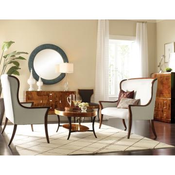 Loveseat Monarch with Curved Back - COM