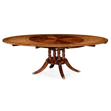 Jonathan Charles Dining Table - Extendable Round to Oval