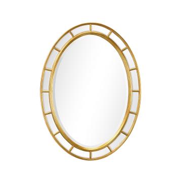 Oval Wall Mirror Georgian Irish - Gold