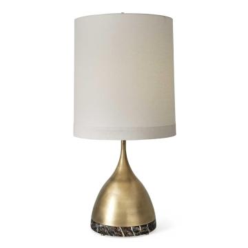Kiss Table Lamp Brass & Marble