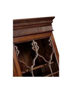 Late Regency Mahogany Glazed Display Cabinet