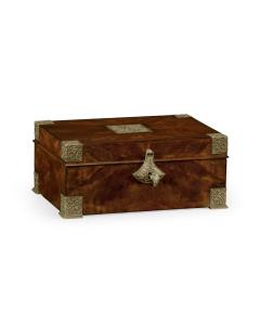 Lockable Mahogany Deeds Style Box