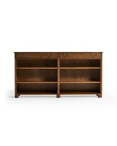 Low Double Bookcase Rural