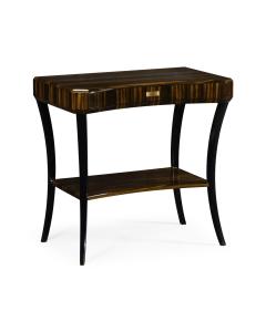 Side Table with Drawer Art Deco Lustre