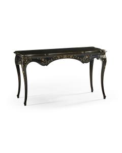 Black painted french desk 