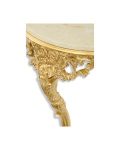 Wall Mounted Table Rococo - Scagliola