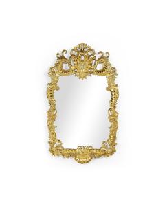 Wall Mirror Grinling Gibbons in Gold