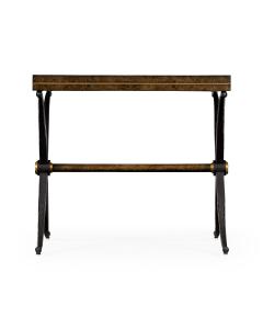 Jonathan Charles Hammered Iron Side Table