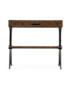 Jonathan Charles Side Table With Drawer - Hammered Iron