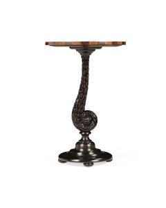 Jonathan Charles Hand Carved Side Table