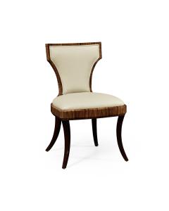 Dining Chair High Lustre Santos in Cream Leather
