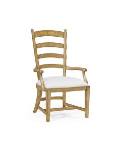 Dining Chair with Arms Fireside in COM - Natural