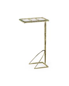 Supper Table Hammered - Brass