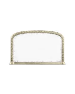Overmantle Mirror Water Gilded - Silver