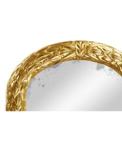 Floor Mirror Water Gilded - Gold