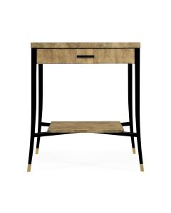 Jonathan Charles Indochine End Table with Drawer