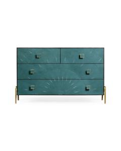 Chest of Drawers French 1930s - Brass