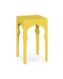Square lamp table (Yellow Rain Coat)