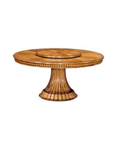 Round Dining Table Louis XV with Lazy Susan - Small