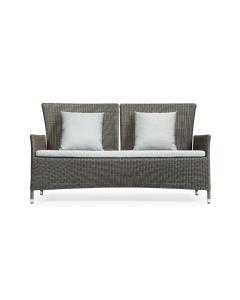 Panama Rattan Two-Seat Sofa with Reclining Back