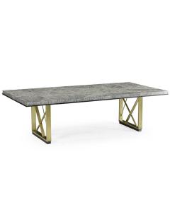 Geometric 108" Dining Table